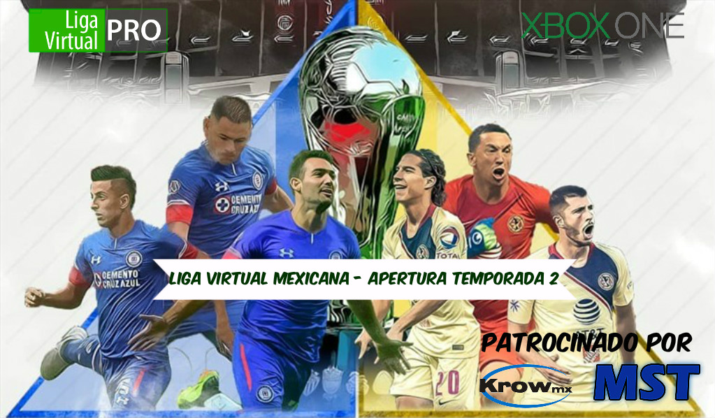 Logo-LIGA VIRTUAL MEXICANA KROWMX - APERTURA 2